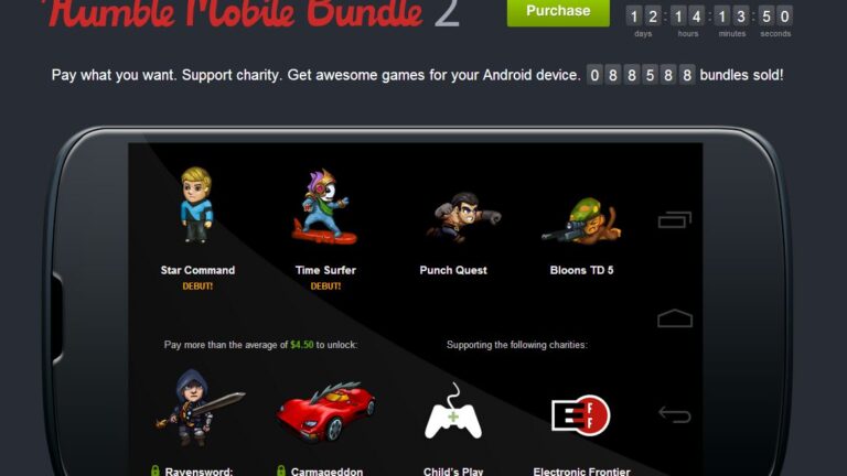 Humble Mobile Bunde 2 – Zahl, was du willst, bekomme bis zu sechs Android-Games