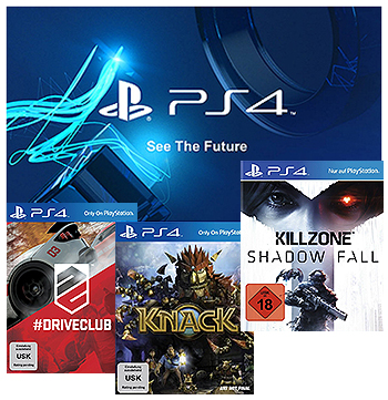 SCE kündigt neues Bundle zur PS4 mit drei Games an