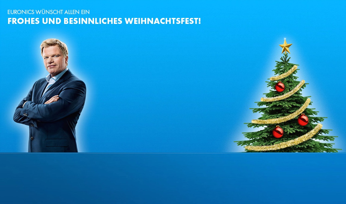EURONICS wünscht frohe Weihnachten!