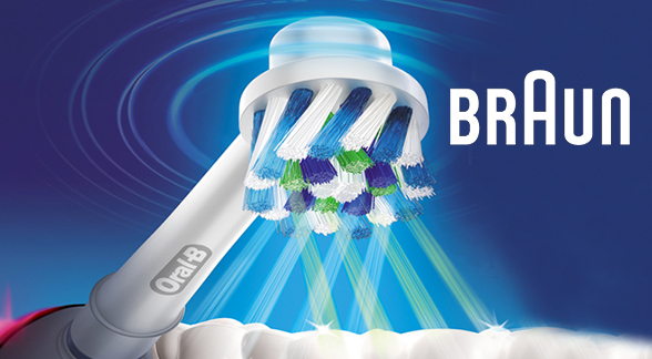 Mit der Oral-B CrossAction revolutioniert BRAUN jetzt die elektrische Zahnzwischenraumreinigung