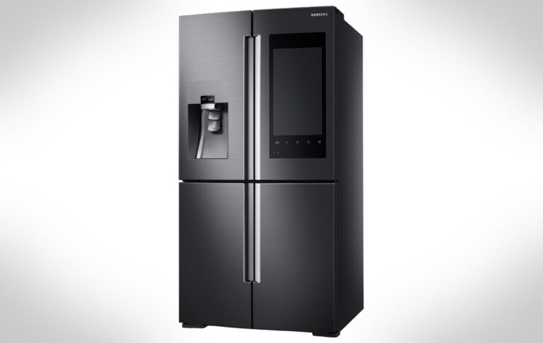 Darf auf einer CES nicht fehlen: der Internet-Kühlschrank, wie hier von Samsung