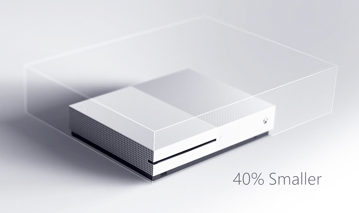Die kompakteste Xbox aller Zeiten: Um 40% ist die Xbox S kleiner als die One.