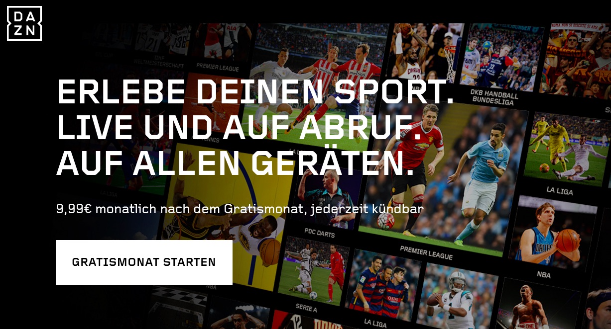 DAZN will das Netflix des Sports werden (Bild: DAZN)