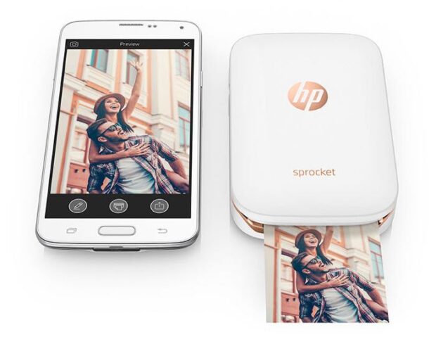 HP Sprocket: So groß wie ein Smartphone. (Foto: HP)