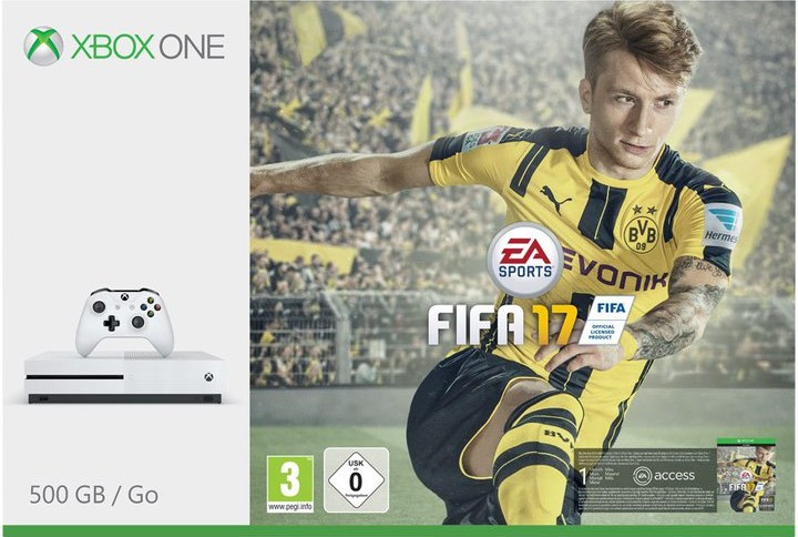 Xbox One mit FIFA 17 - gerade bei Euronics im Angebot.