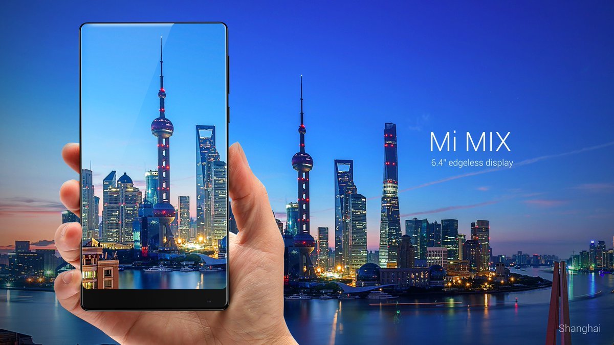 Xiaomi Mi Mix: Edel-Phablet ohne Rahmen