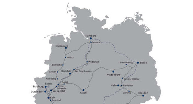Auf dieser Route hat die Fachzeitschrift Connect in Norddeutschland den Netztest durchgeführt (Bild: Connect)