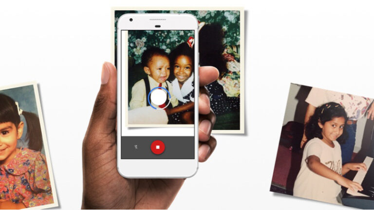Google Fotoscanner lässt Papierfotos mit dem Smartphone digitalisieren