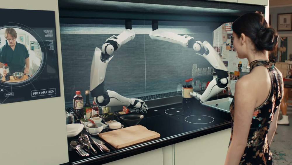 Moley: Roboterarme kochen das Essen und räumen die Küche auf