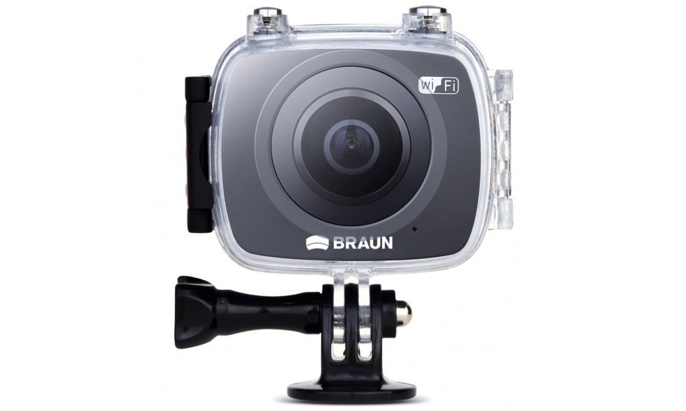 Braun Champion 360: Günstige 360-Grad-Kamera taucht ab