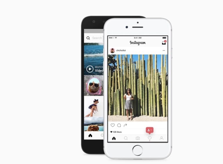 Instagram: Dass die Bilder hier quadratisch sind, fällt im ersten Moment gar nicht auf. Zusammen mit einer Überschrift und sozialen Interaktionsmöglichkeiten darunter passt ein Bild im Format 1:1 perfekt auf ein Smartphone, das man hochkant hält.