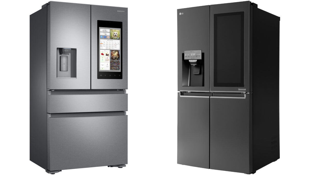 Hallo Alexa: Touchscreen-Kühlschränke mit Sprachsteuerung von LG und Samsung