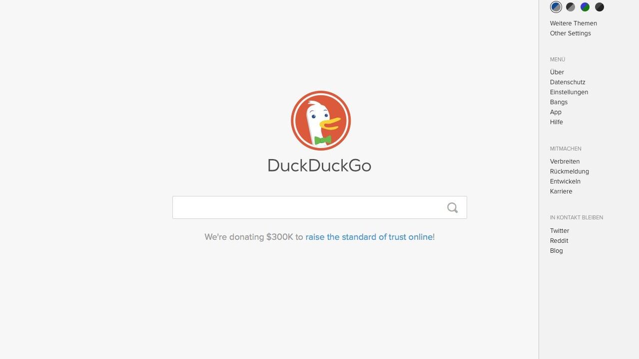 Bang! DuckDuckGo als Suchmaschine – schnell und privat