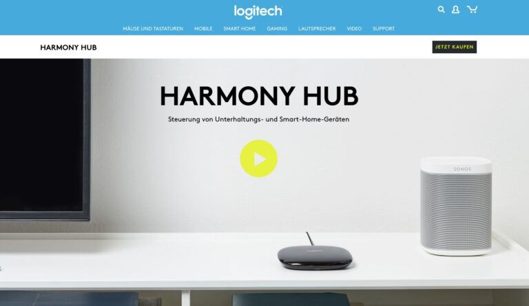 Logitech Harmony Hub: einer für (fast) alle.
