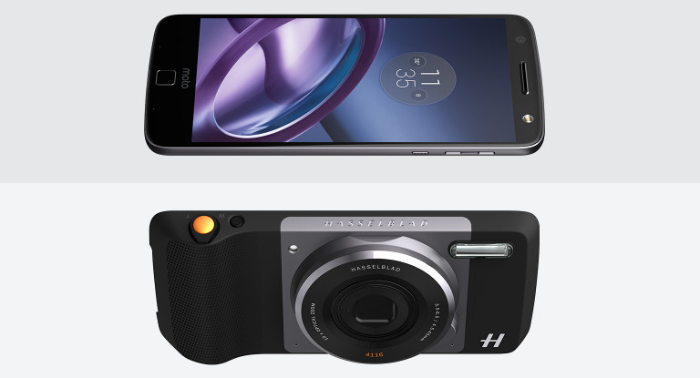 Moto-Z mit Kamera-Mod (Bild: Lenovo)