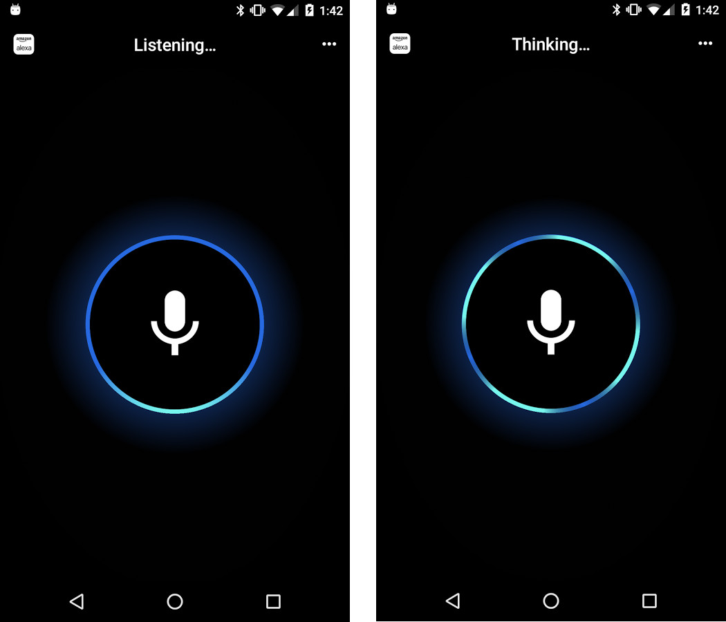 Die App Reverb bringt den Sprachassistenten Alexa aufs Smartphone (Bilder: Google Play)