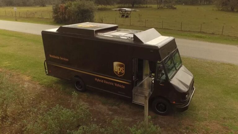 Wenn der Paketmann mit der Drohne kommt: So stellt sich UPS die Zukunft vor