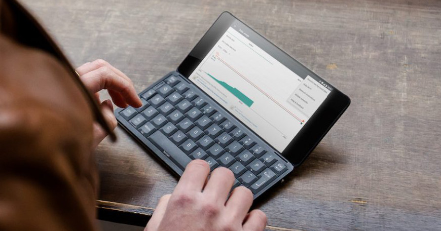 Gemini PDA: Ein 5,7-Zoll-Smartphone als Mini-Notebook – die Rückkehr des Psion