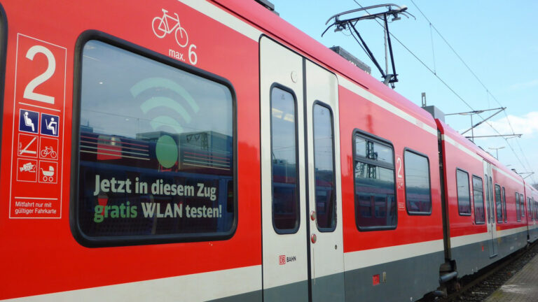 Besser spät als nie: Deutsche Bahn testet Gratis-WLAN im Regionalexpress