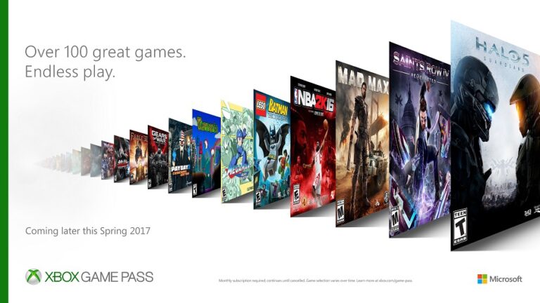Xbox Game Pass: Über 100 Spiele für die Xbox One im Abo