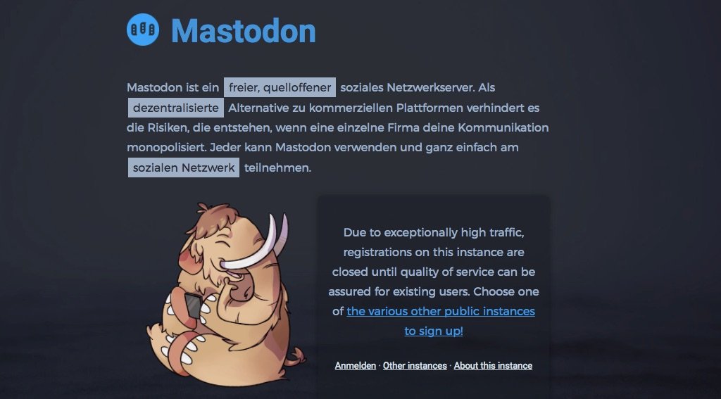 Mastodon: Sorry, aber niemand braucht diesen vermeintlichen Twitter-Killer aus Deutschland