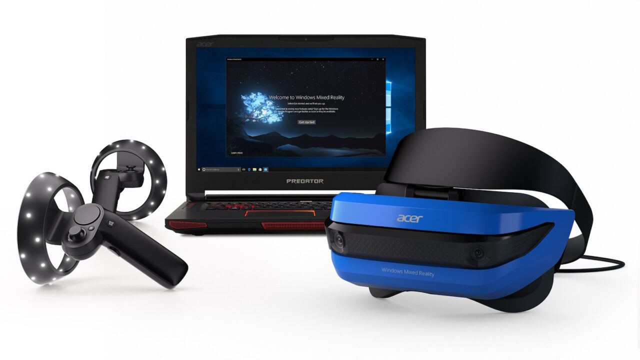 Microsofts Mixed Reality bringt günstige VR-Brillen in die Wohnzimmer