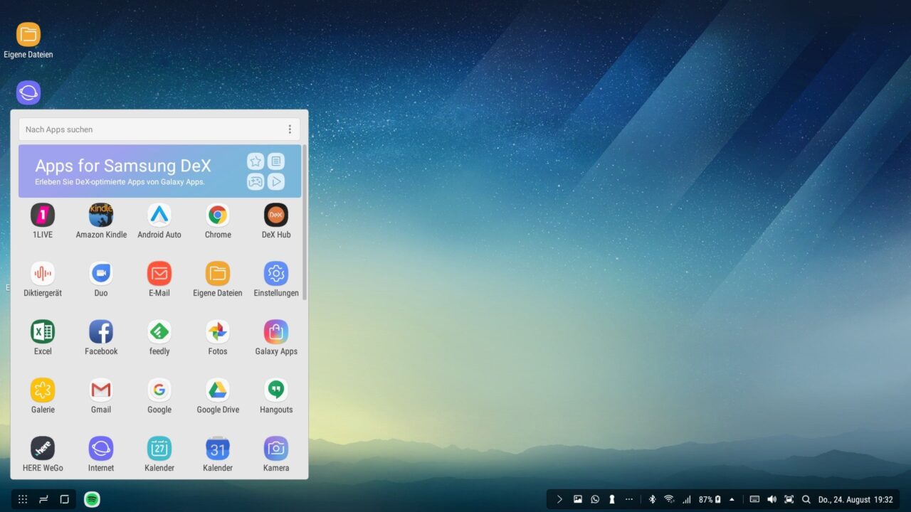 Samsung Dex im Test: Auch das beste Android für Desktops ist nicht gut ...