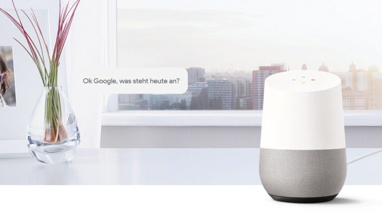 Google Home: Smarter Lautsprecher jetzt in Deutschland erhältlich