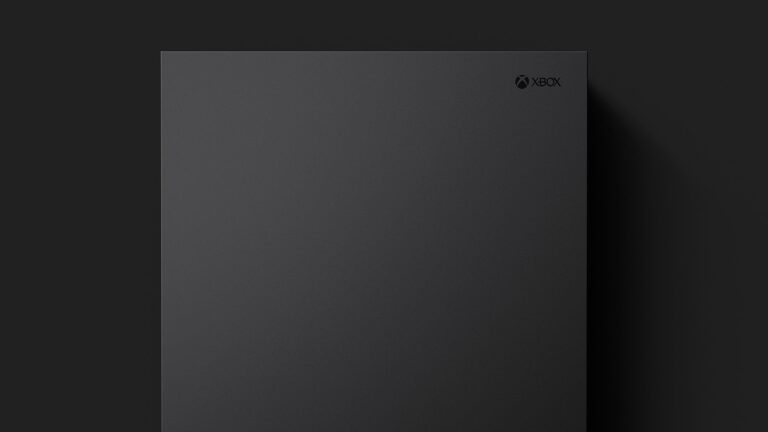 Die Xbox One X - ohne Schnickschnack. (Foto: Microsoft)