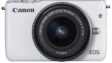 Canon EOS M10 Kit (15-45mm IS STM) Digitale Systemkamera weiß