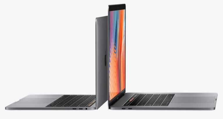Die aktuelle MacBook Pro-Generation ist flacher als das einstige Schlankheitswunder MacBook Air. Bild: Apple
