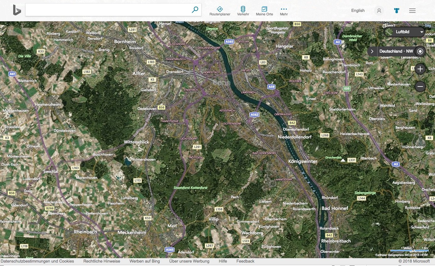 Bing Maps: Das alles kann Microsofts Google Maps-Alternative