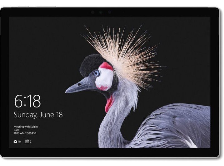 Das Surface Pro ist auch ein bekannter, aber leider recht teurer Vertreter aus dem Bereich 2-1-Hybrid. (Foto: Microsoft)