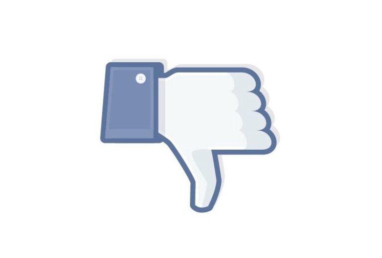 Facebook Thumbs down