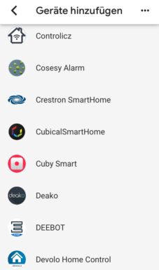 Google Home Mini: Kompatible Smart-Home-Geräte