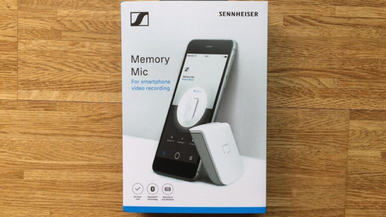 Sennheiser Mikrofon Memory Mic ausprobiert – kabellos famos