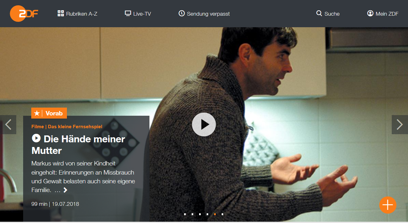 Web first: Das ZDF zeigt Sendungen online auch vorab (Screenshot)