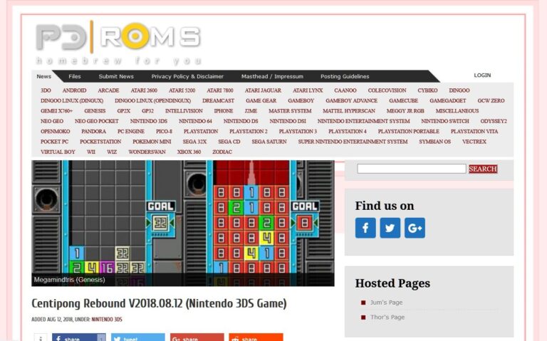 PDRoms.de ist einee gute Anlaufstelle für Spiele. (Foto: Screenshot)