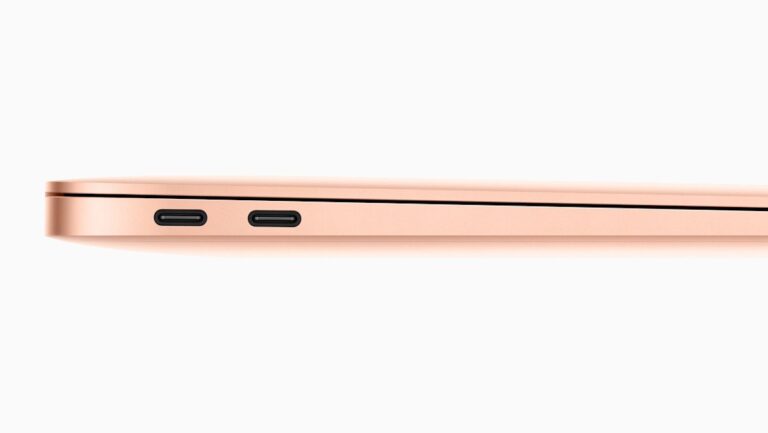 Neues MacBook Air: Noch schlanker, diesmal mit USB-C-Schnittstellen.
