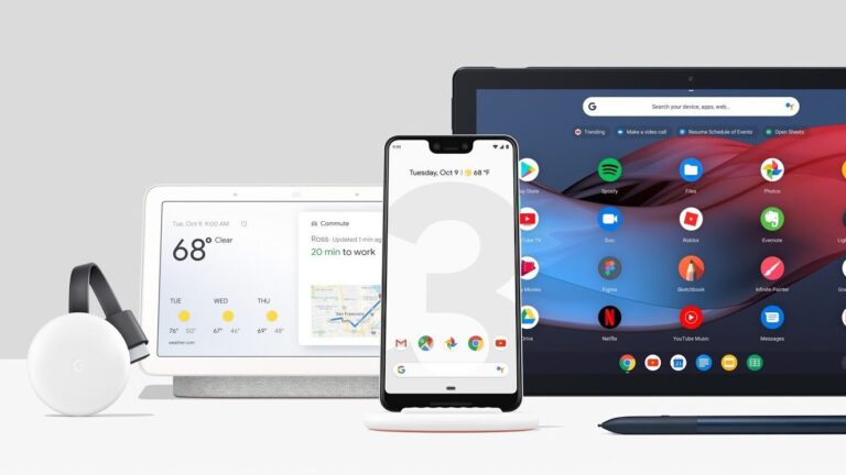Googles Neue: Pixel 3 (XL), Home Hub und Tablet Pixel Slate