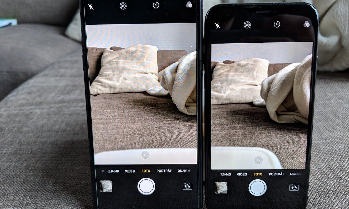 iPhone Xs Max und iPhone X im Kameravergleich: Es geht um Nuancen