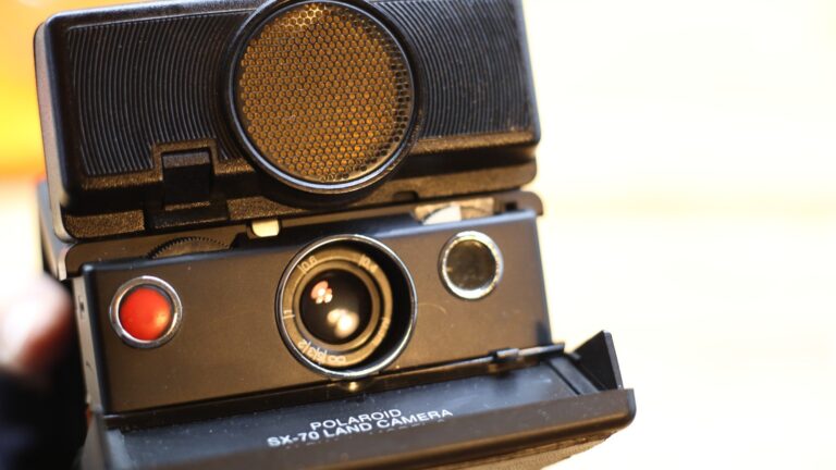 Fotografie als Erlebnis: Meine alte Polaroid SX-70 und ich