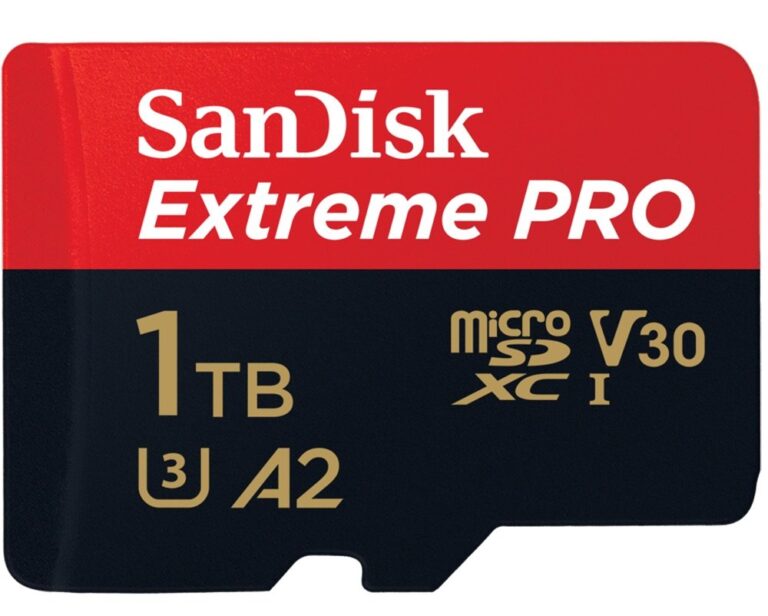 SanDisk Extreme Pro-microSD-Karte mit 1TB