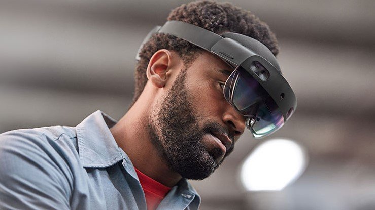 Microsoft HoloLens 2: Eher für die Forschung als für einen Massenmarkt. Bild: Microsoft
