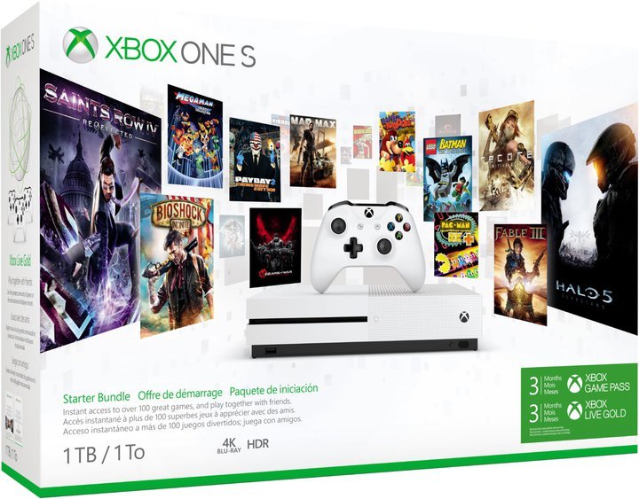 Die aktuellen Xbox-One-Modelle sind auch UHD-Blu-ray-Player. (Foto: Microsoft)