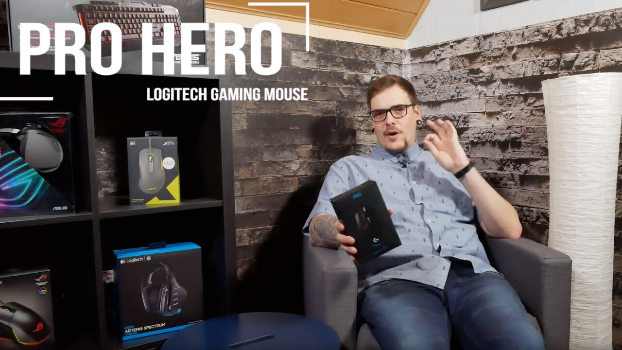 Logitech Pro Hero Gaming Maus: Der Wolf im Schafspelz