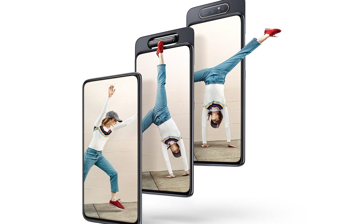 Samsung Galaxy A80: Das Smartphone mit dem Dreh neu bei Euronics