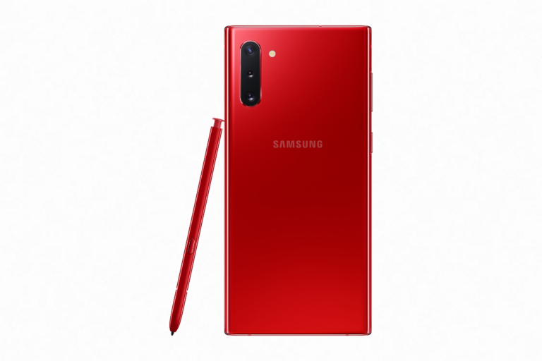 Gibt es auch in rot: Samsung Galaxy Note 10