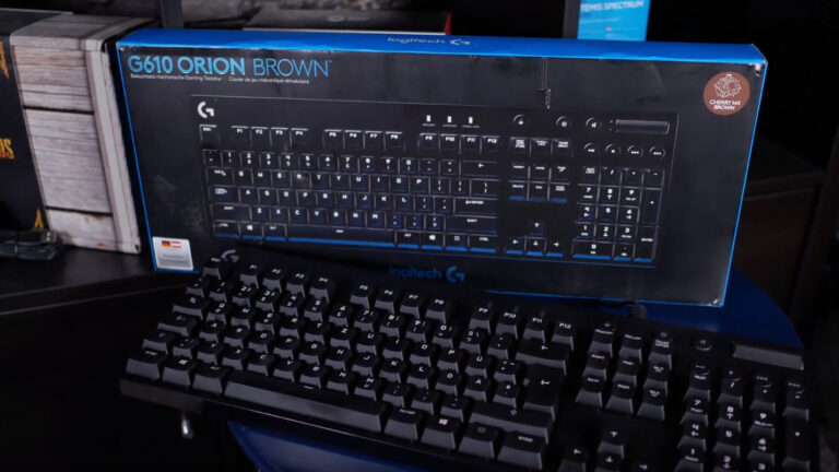 Logitech G610 Orion Brown: Die mechanische Tastatur mit Extra-Feedback