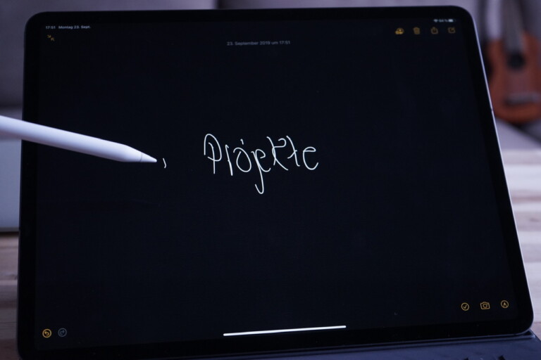iPadOS und der Apple Pencil